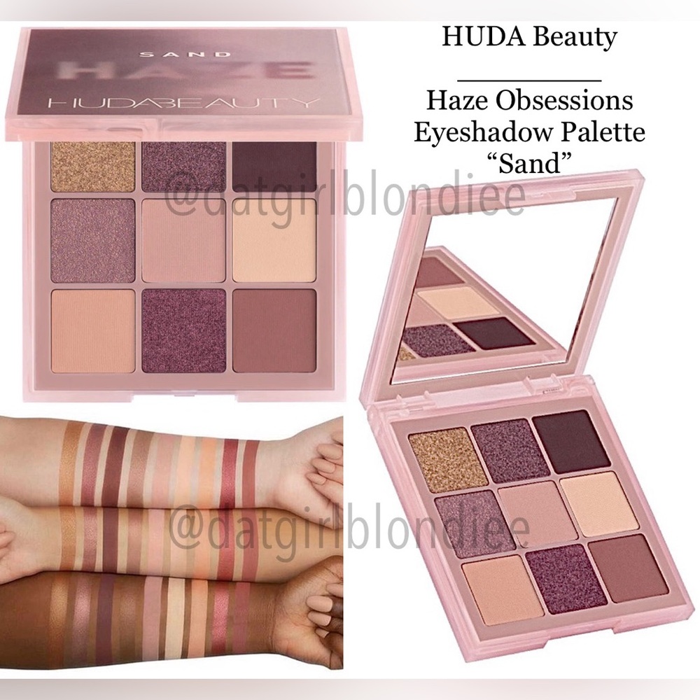 HUDA Beauty: Haze Obsessions Eyeshadow Palette (Sand)